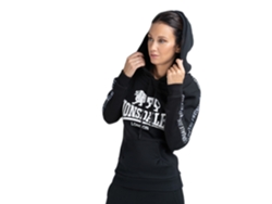 Sudadera con Capucha de Mujer LONSDALE Dihewyd Negro (XL)