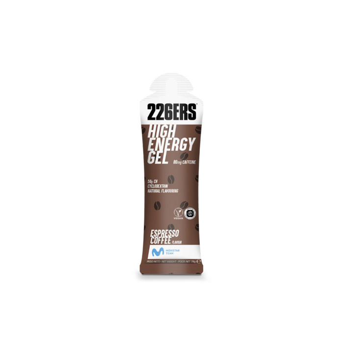 Complemento alimentar 226ERS High Energy Gel (Coffe - 76g)