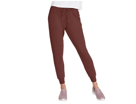 Pantalones de Mujer SKECHERS Skechluxe Restful Bubr Marrón (M)