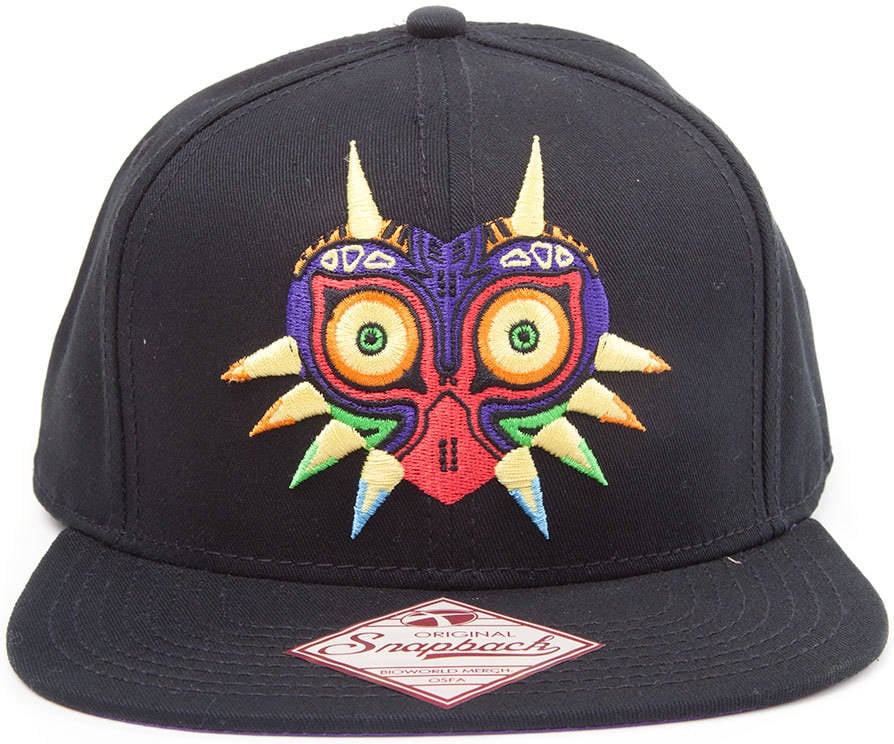 Majoras Mask Snapback visera multicolor multicouleur talla unisex adulto gorra gener leyenda de zelda