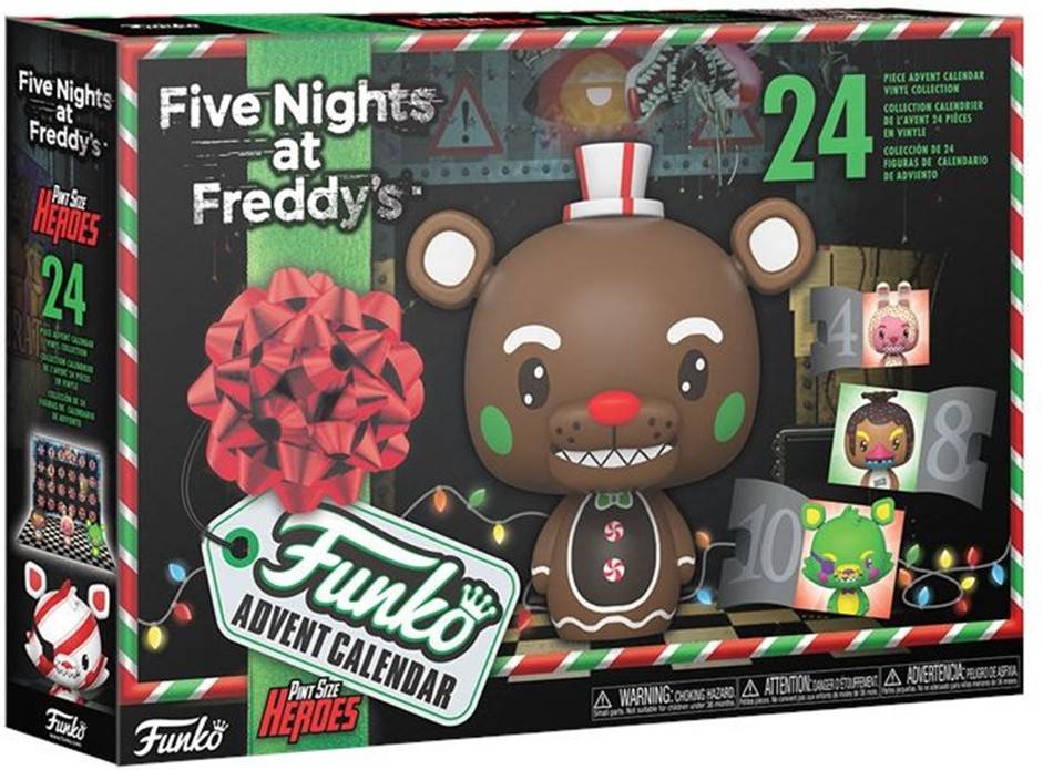 Calendario De Adviento Funko Fnaf Blacklight (Psh) 58458