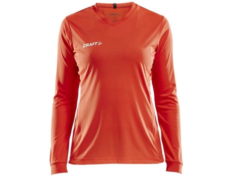 Camiseta de Mujer para Fútbol CRAFT Squad Solid Naranja (XL)