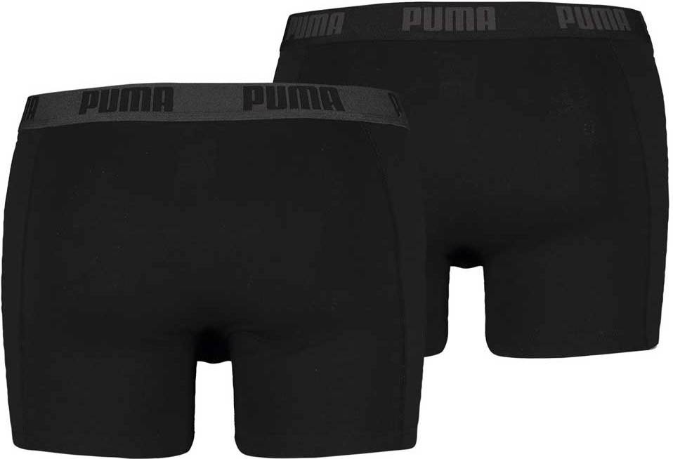 Boxers Pack De 2 para hombre ropa interior puma basic unidades negro