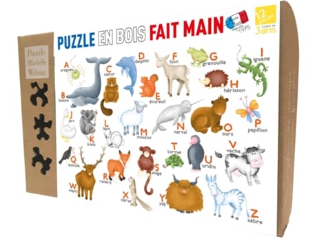 Puzzle PUZZLE MICHELE WILSON (Madera - Multicolor - 29 x 21 cm)