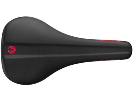 Sillín SDG COMPONENTS Bel Air V3 Lux-Alloy Matte Black Rails - Base Red