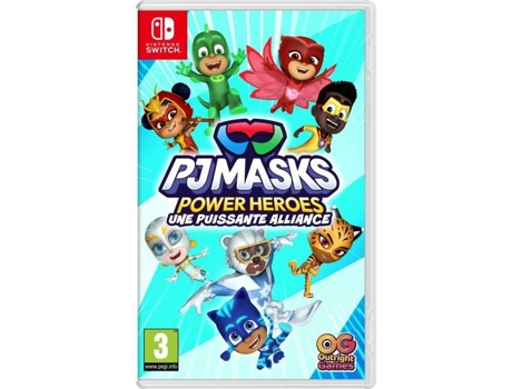 Pj Masks Power Heroes Alianza Poderosa Nintendo Switch