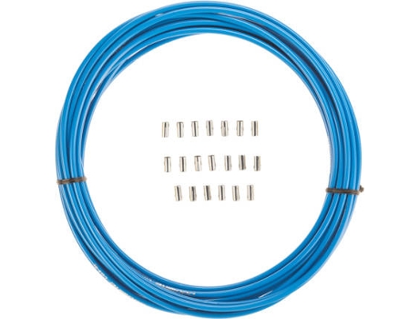 Cable de Freno JAGWIRE WORKSHOP Brake Housing 0,5 cm Ggx-Sl Slick-Lube-Sid Blue 10 M (Azul - TU)