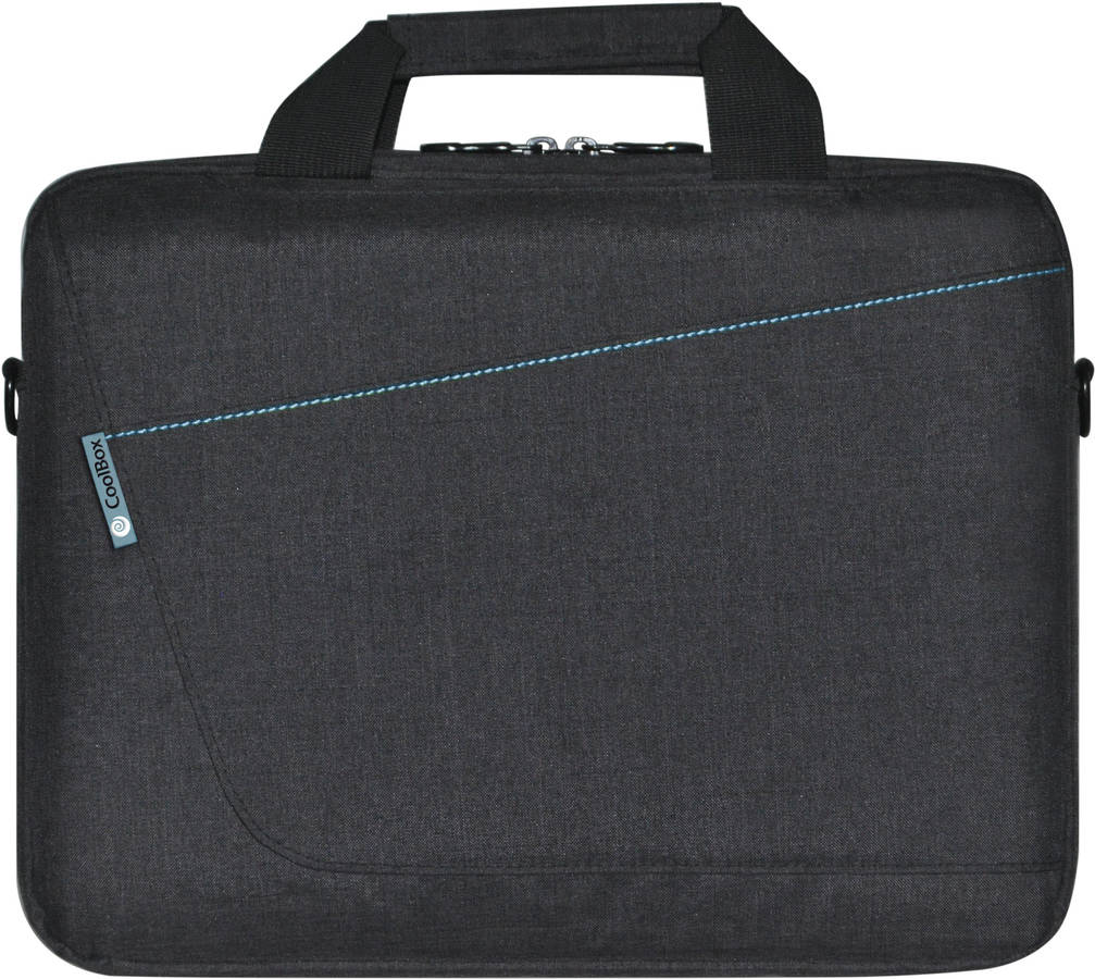 Maletín COOLBOX COO-BAG15-1 (Universal - 15.6'' - Negro)