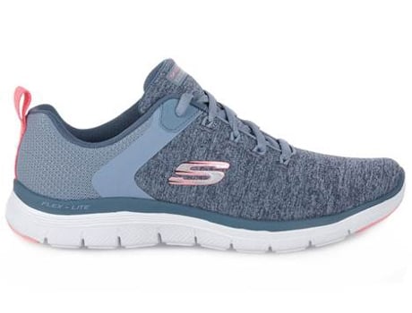 Zapatos SKECHERS Mujer (Tela - Gris - 41,0 EU)