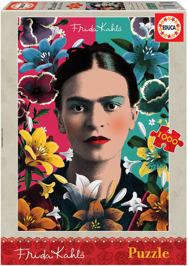 Puzzle EDUCA 1000 Frida Kahlo (Edad Mínima: 12 Años - 1000 Piezas)