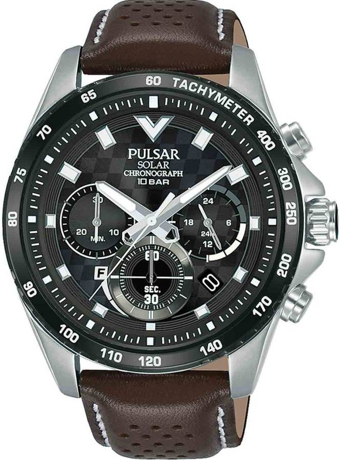 Reloj PULSAR Hombre (Piel - Marrón)