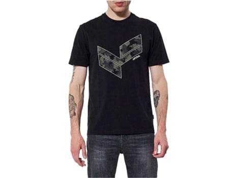 Camiseta KAPORAL Algodón Hombre (M - Negro)