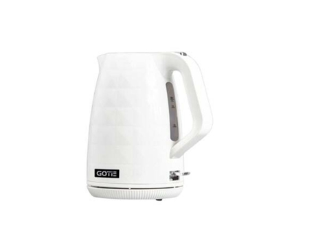 Hervidor GOTIE GCP-130BB (Blanco - 1,7 L)