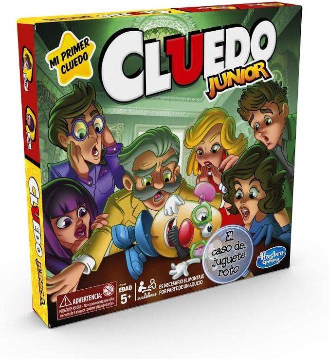 Juego de Lógica HASBRO Cluedo Junior