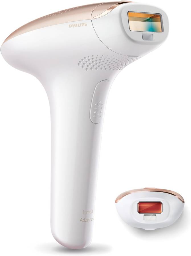 Depiladora Luz Pulsada philips lumea advanced ipl 2 cabezales mujer en cara y cuerpo con sensor piel sc199700 multizonas