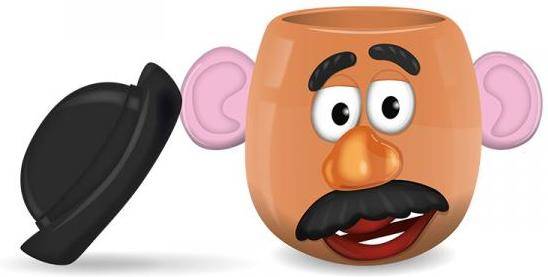 Taza 3D GRUPO ERIK Disney Toy Story -  Mr. Potato