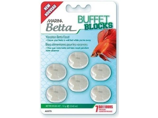 Alimentación para Peces NUTRAFIN 7 Días (12g - Seco)