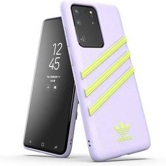 Funda Samsung Galaxy S20 Ultra LMOBILE Adidas Originals Pu Woman Morado y Amarillo