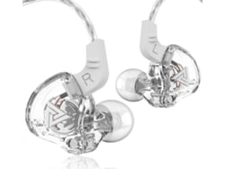 CUICH AK6 Auriculares con Cable (In Ear - MicroAuriculares - Transparente)