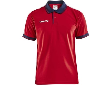 Polo de Hombre CRAFT Control Tenis Rojo (XS)