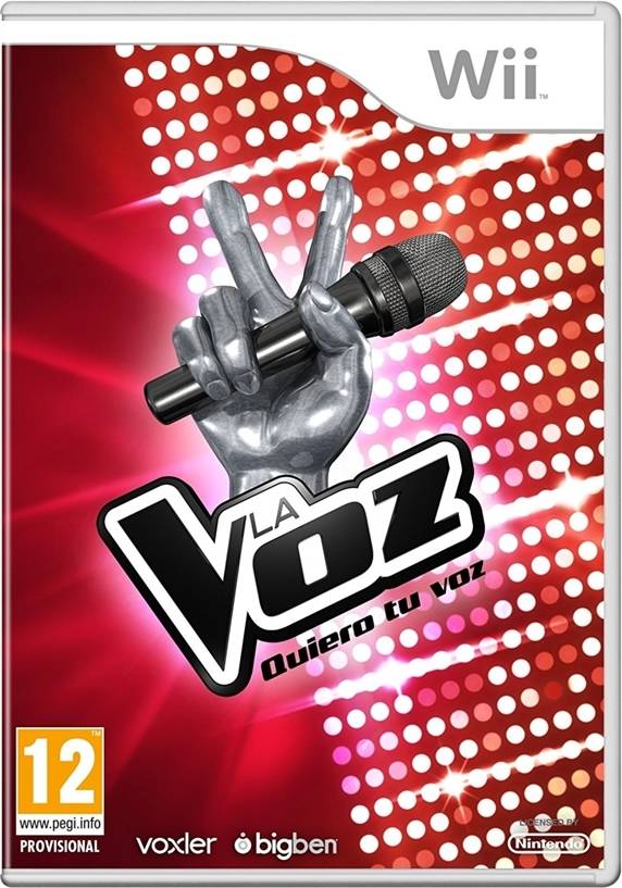 Juego Wii La Voz: Quiero tu voz