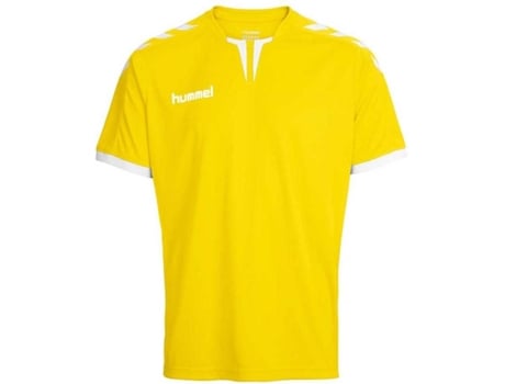 Camiseta de Hombre para Fútbol HUMMEL Core Poly Amarillo (2XL)