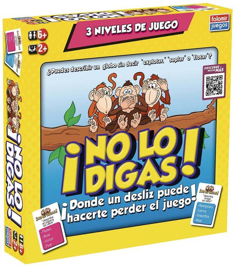 Juego de Mesa FALOMIR No Lo Digas (Edad Mínima: 7)