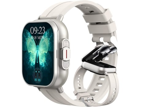 Smartwatch con auriculares, auriculares inalámbricos para hacer/responder llamadas, reloj de fitness, monitor de ritmo cardíaco, presión arterial, ...