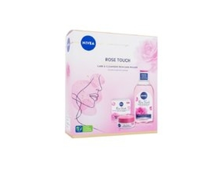 NIVEA - Rose Touch Care & Cleansing Skincare Regime Set 50ml