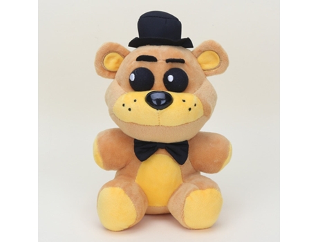 Cinco Noches En Freddy , Muñeco de Peluche, Oso de Peluche, Muñecos Para Niños Freddy de Oro 25Cm