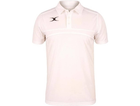 Polo para Hombre GILBERT Photon Blanco para Rugby (7-8 años)