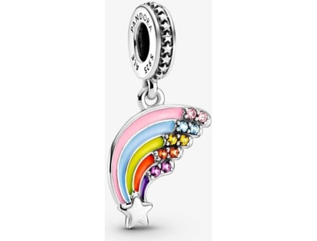 Charm PANDORA Arco Iris (Plata - Multicolor - Talla Única)