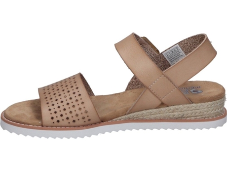 Sandalias de Mujer SKECHERS Tecido Beige (40)