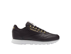 Zapatillas REEBOK Classic Leather Mujer (38 - Negro)