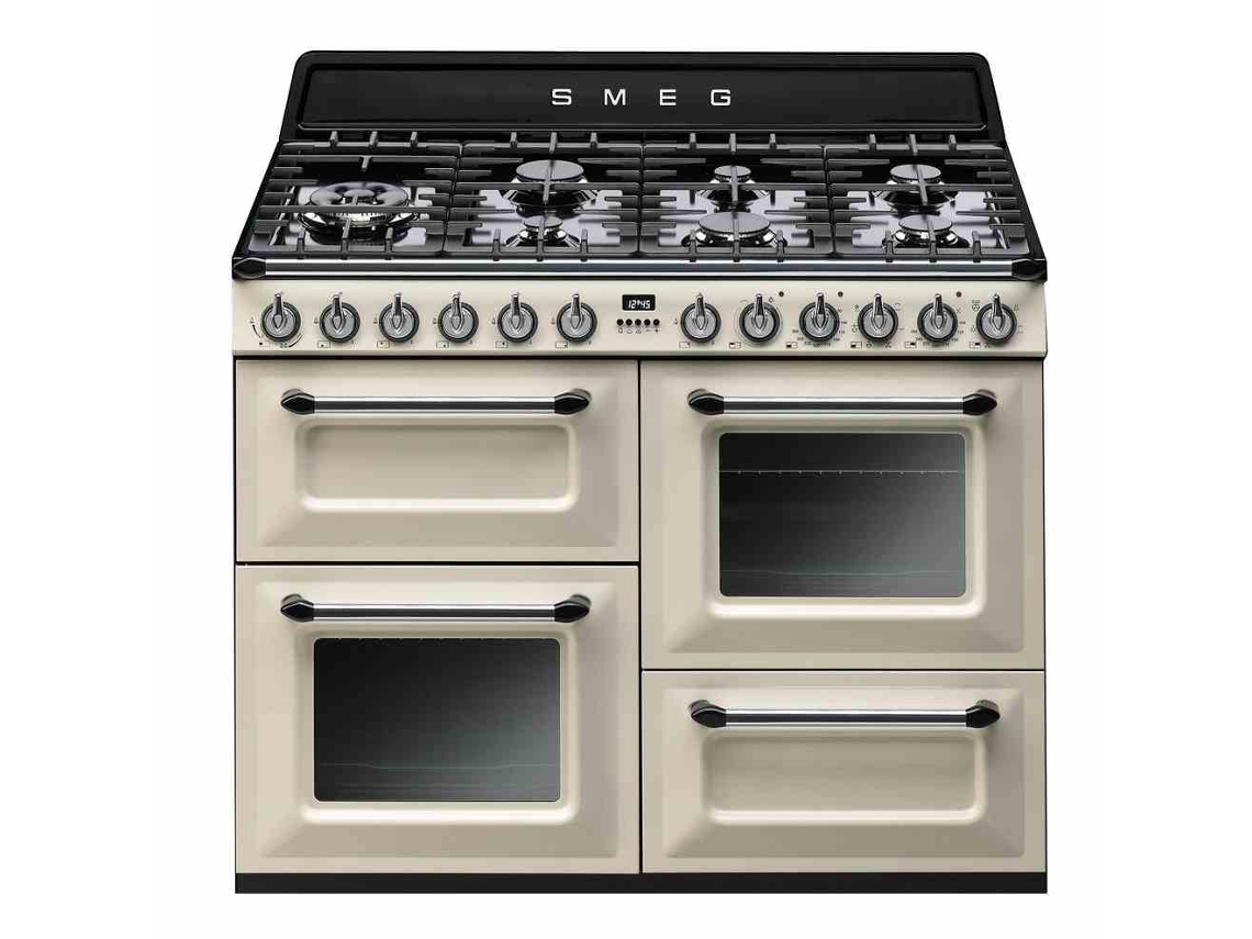 Cocina SMEG TR4110P1 (158 L - Gas Natural - Crema)