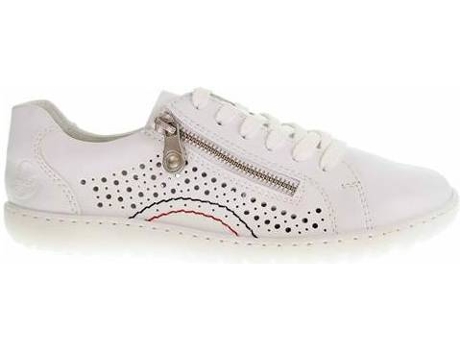 Zapatillas RIEKER 5282480 Mujer (39 - Blanco)