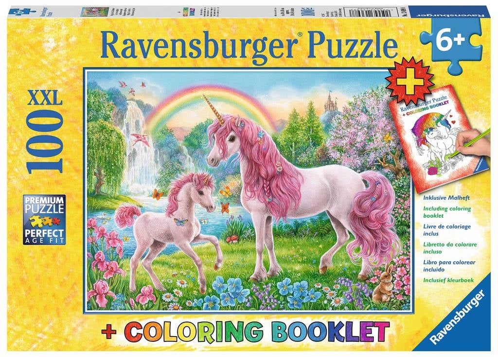 Ravensburger 4005556136988 Puzzle rompecabezas animales niños cabello 6 años ravensburguer 100