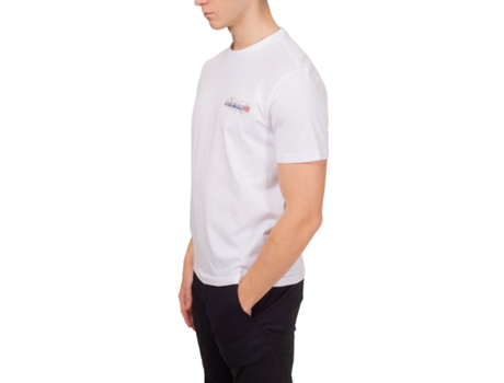 Camiseta de Hombre NAPAPIJRI Blanco (L)