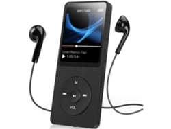 GELLDG Auriculares Agptek Reproductor Mp3 Bluetooth 50 Sport 32Gb con Pantalla TFT Color Hasta 128Gb