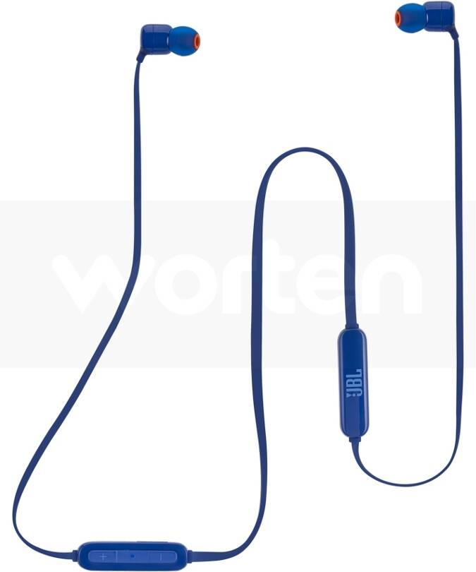 Auriculares Bluetooth JBL T110 (In Ear - Micrófono - Azul)