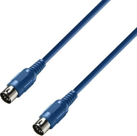 Cable de Audio ADAM HALL K3 MIDI 0300 BLU