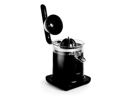 Exprimidor de Cítricos Eléctrico con Doble Cono y Filtro de Acero Pressjuice Negro Kitchencook 200W COCINA COCINA