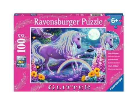 Puzzle RAVENSBURGER Glitter rompecabezas 100 pieza(s) Fantasía