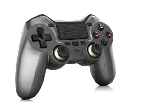 Controlador Ps4 Controlador inalámbrico con controlador de juegos Pro/Pc/Slim Motores de movimiento duales incorporados Sensor de movimiento de 6 e...