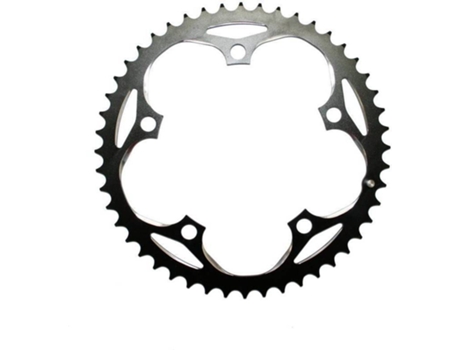 Carretera de La Meseta SRAM Cring Road 48T V1 130 Al3 Blk Track (Negro-TU)