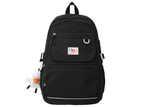 Mochila de gran capacidad a la moda para mujer, mochila versátil para estudiantes de secundaria, mochila Unisex de ocio con múltiples bolsillos