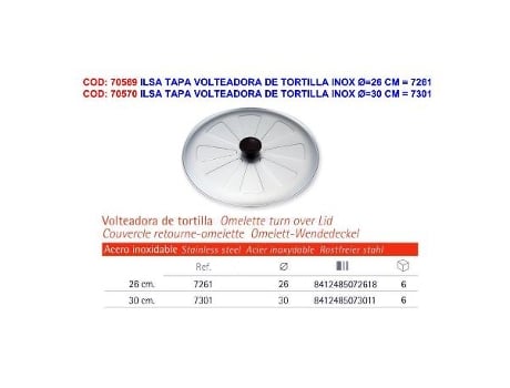 ACEITERA ANTIGOTEO 1/2 LITRO ILSA ACERO INOXIDABLE 383