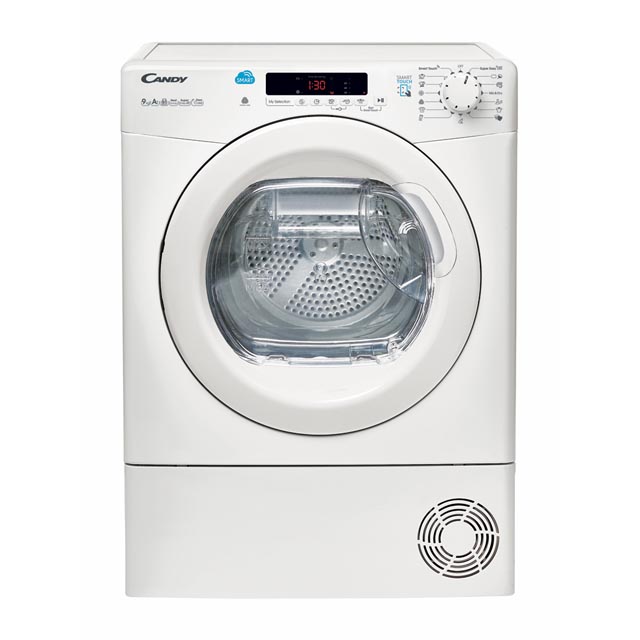 Secadora CANDY CS H9A2DE-S (9 kg - Bomba de Calor - Blanco)