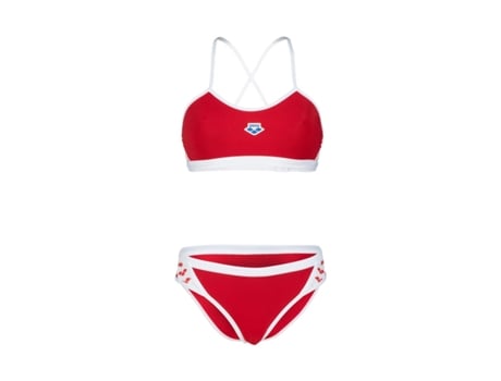 Conjunto de Bañadores de Mujer para Natación ARENA Icons Cross So Rojo - 2pcs (30)