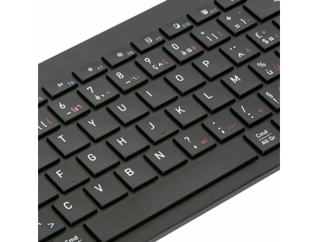 Teclado TARGUS Akb863Be (Bluetooth - Belga - Negro)